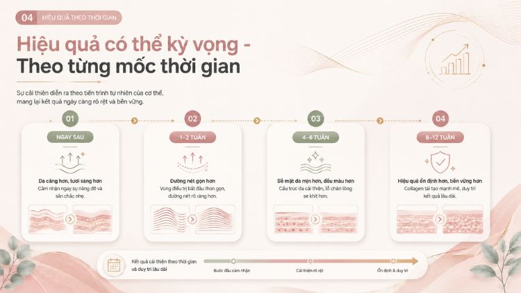 Sự thay đổi thường diễn ra theo nhiều giai đoạn khác nhau 