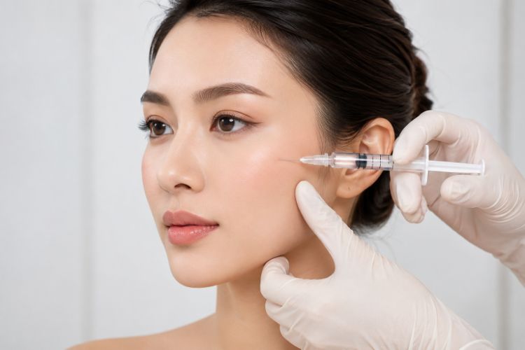 Đánh giá tình trạng trước khi tiêm filler
