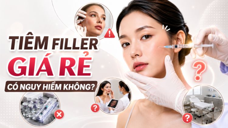 Tiêm Filler Giá Rẻ Có Nguy Hiểm Không? Dấu Hiệu Cảnh Báo