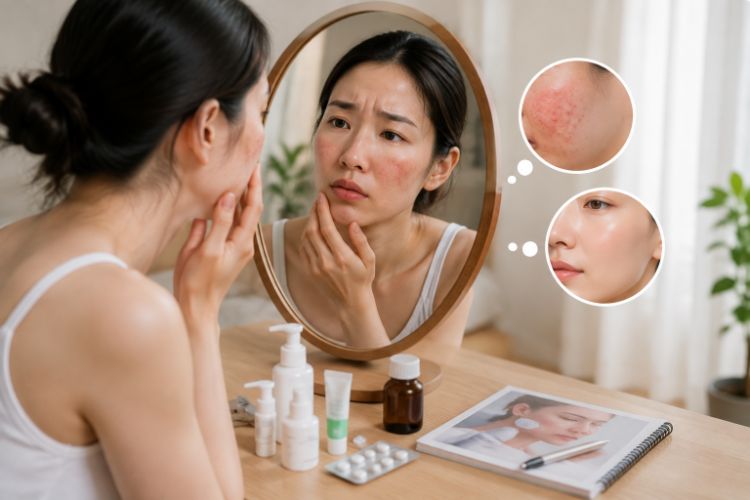 Theo dõi phản ứng của da sau trẻ hóa để xử lý kịp thời