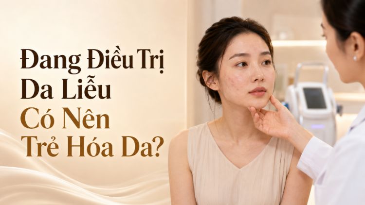 Đang điều trị da liễu có nên trẻ hóa da? | Citrine