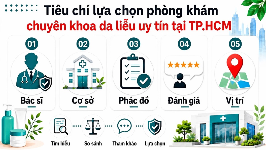 Các tiêu chí quan trọng bạn cần phải nắm khi chọn phòng khám