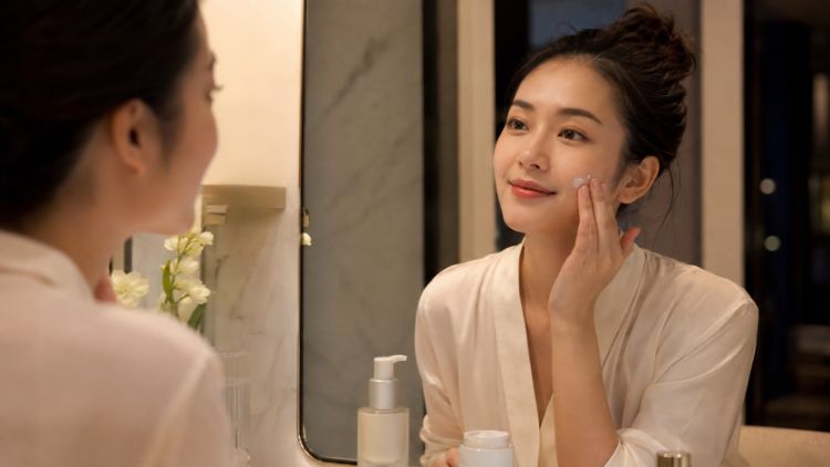 Routine buổi tối hỗ trợ làm sạch và duy trì bề mặt da mềm mịn