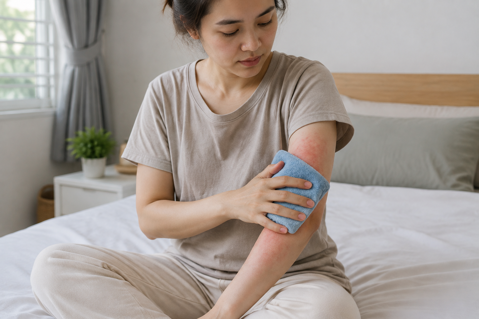 Thói quen chăm sóc phù hợp giúp hạn chế ngứa và kích ứng da