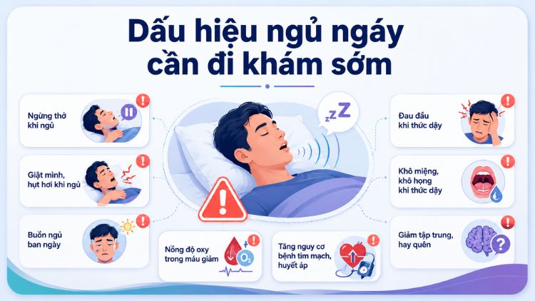 Những dấu hiệu cảnh báo bạn cần được thăm khám sớm