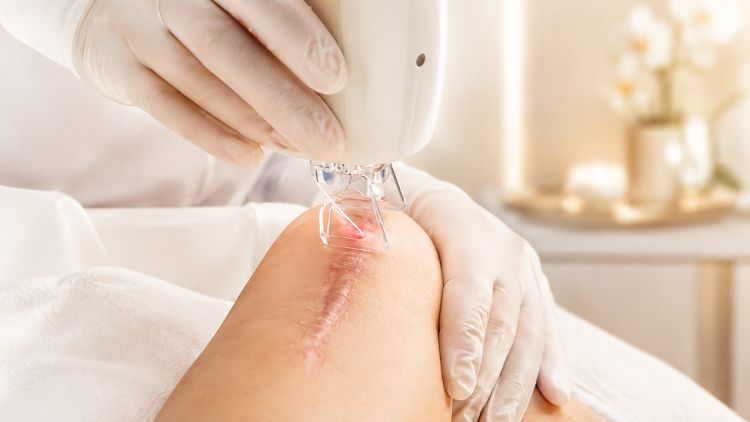 Laser hỗ trợ cải thiện màu sắc và kích thước sẹo
