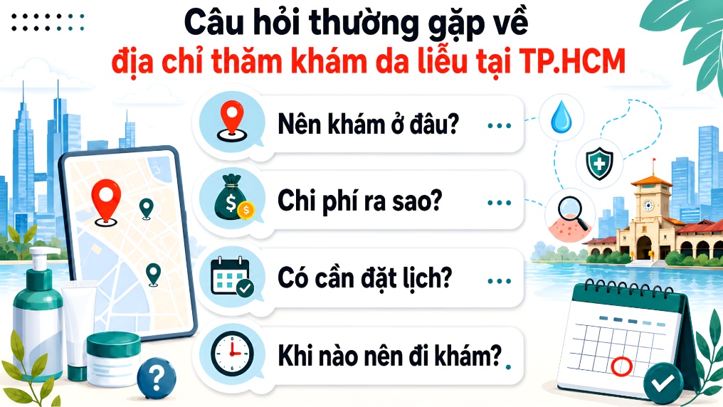 Giải đáp các thắc mắc về phòng khám chuyên khoa da liễu