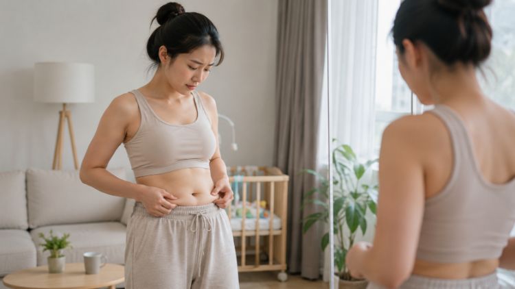 Những thay đổi cơ thể sau sinh