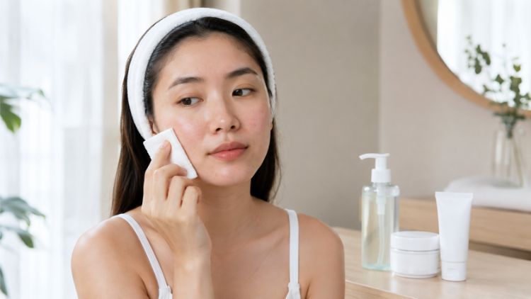Chăm sóc dịu nhẹ giúp vùng da sưng đỏ ổn định hơn