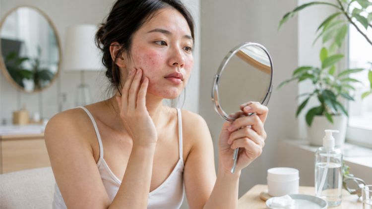 Phương pháp thực hiện và nền da ảnh hưởng đến mức độ sưng đỏ