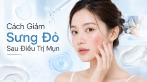 Cách Giảm Sưng Đỏ Sau Điều Trị Mụn | Citrine Derma Clinic