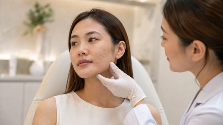 Thứ tự điều trị phụ thuộc vào tình trạng da hiện tại