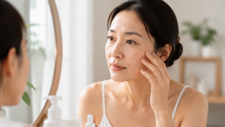 Nếp nhăn rõ hơn theo thời gian