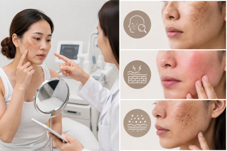 Bác sĩ lựa chọn phương pháp dựa trên tình trạng da và mục tiêu cải thiện