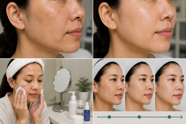 Thực hiện xen kẽ giúp da có thời gian đáp ứng và phục hồi