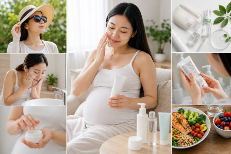 Chăm sóc dịu nhẹ giúp hạn chế nám đậm màu hơn