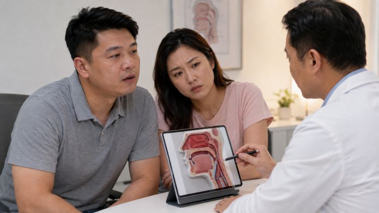 Ngủ ngáy kéo dài cần được xử lý dựa trên nguyên nhân và mức độ ảnh hưởng