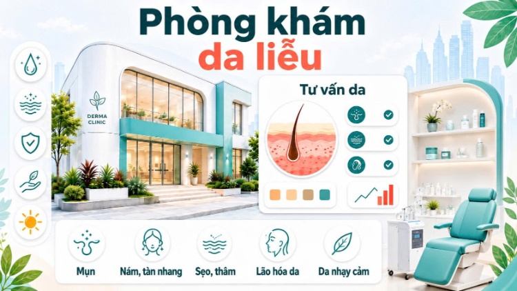 phòng khám da liễu
