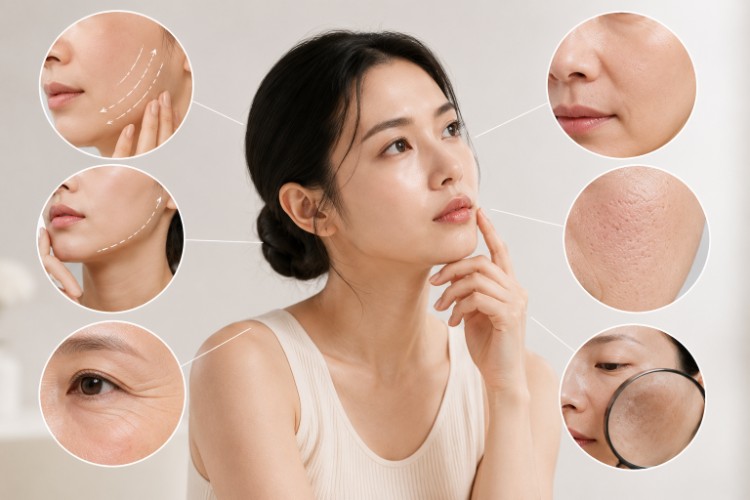 Những vấn đề da cần xác định trước khi trẻ hóa