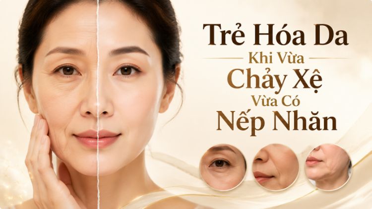 Trẻ hóa da khi vừa chảy xệ vừa có nếp nhăn | Citrine