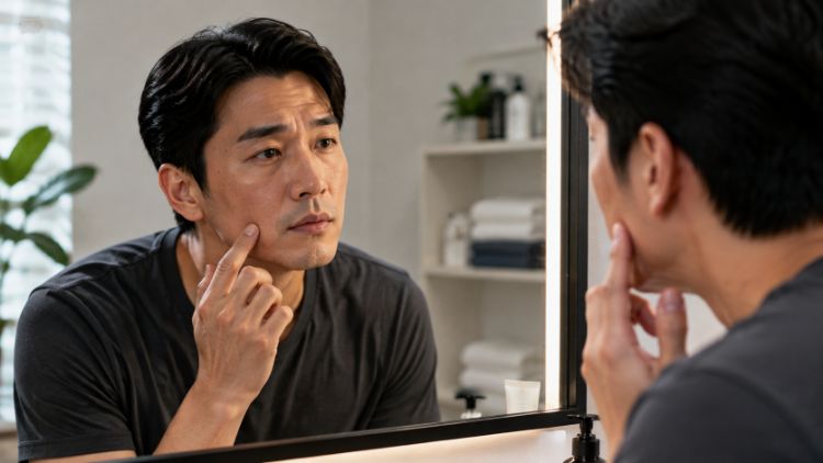 Nam giới nên bắt đầu trẻ hóa khi xuất hiện các dấu hiệu lão hóa rõ trên da