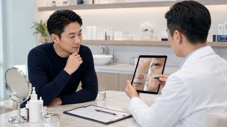 Tình trạng da, màu da và thói quen sinh hoạt cần được đánh giá trước khi trẻ hóa