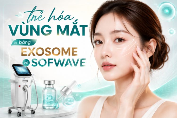 Trẻ Hóa Vùng Mắt Bằng Exosome Và Sofwave: Khi Nào Nên Kết Hợp?