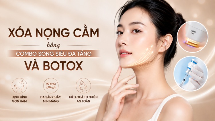 Xoá nọng cằm bằng sóng siêu âm và Botox: Khi nào? | Citrine