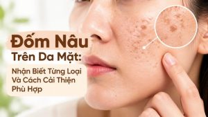 Đốm Nâu Trên Da Mặt: Nhận Biết Từng Loại Và Cách Cải Thiện Phù Hợp