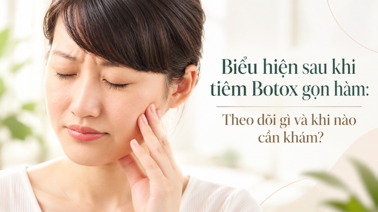 Biểu Hiện Sau Khi Tiêm Botox Gọn Hàm: Theo Dõi Gì Và Khi Nào Cần Khám?