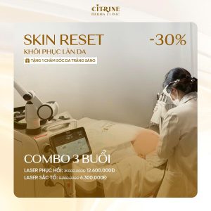 Chương trình khuyến mãi khôi phục làn da