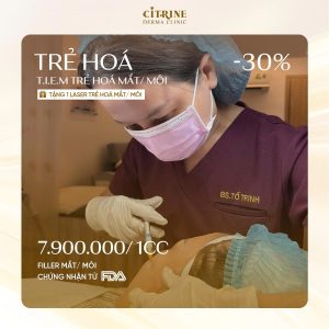 Chương trình khuyến mãi trẻ hóa mắt, môi